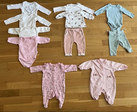Babykleider Set, Grösse 62, Top Zustand!
