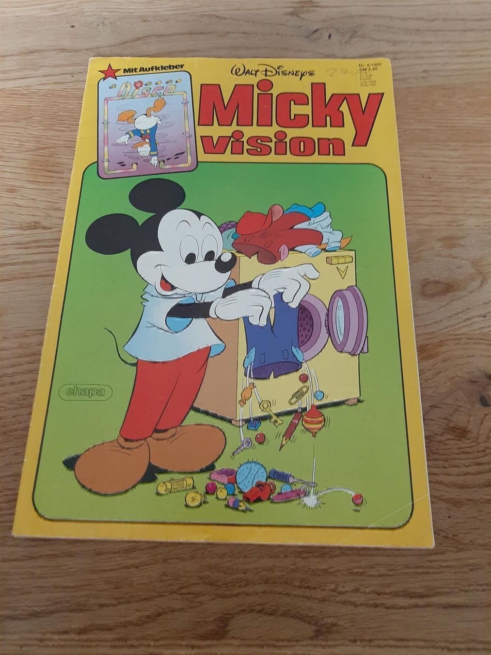 Comics: Micky Vision Heft 4, 1985 – Gebraucht aus Affoltern am Albis von Sabinezc
