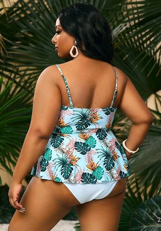 Costumi da bagno & Bikini: Tankini Set Gr. XXL / 3XL – Usato da Luzern venduto da Donky_king 3