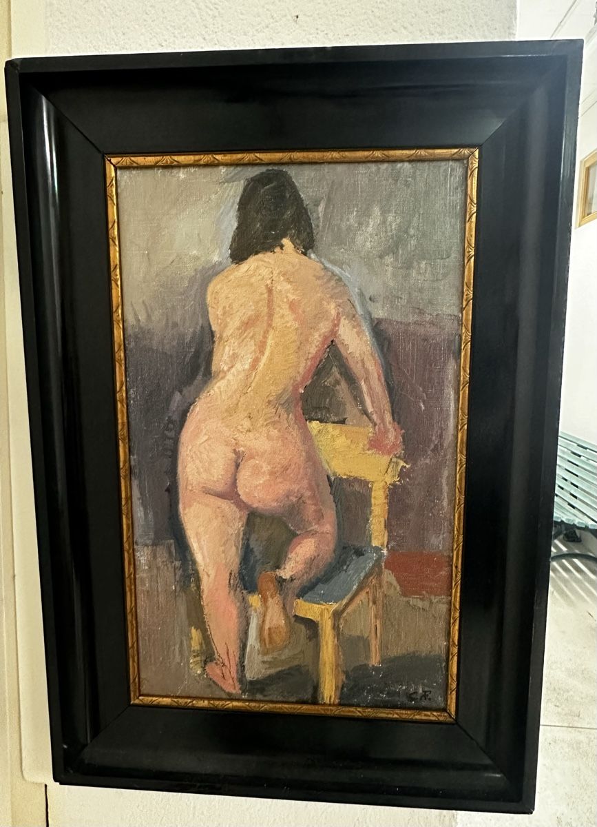 Tableaux: Ölgemälde, signiert C. F. – D'occasion à Tann par Swiss-Treasures