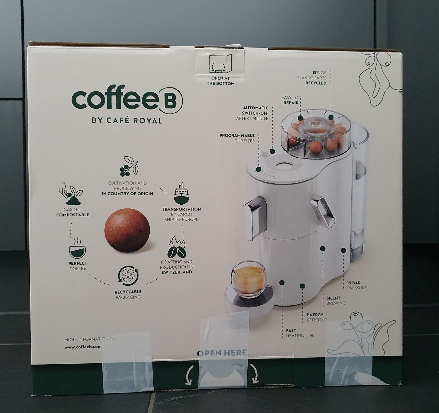 Coffee B Kaffeemaschinen & Espressomaschinen: CoffeeB Maschine – Neu (gemäss Beschreibung) aus Basel von serafina22