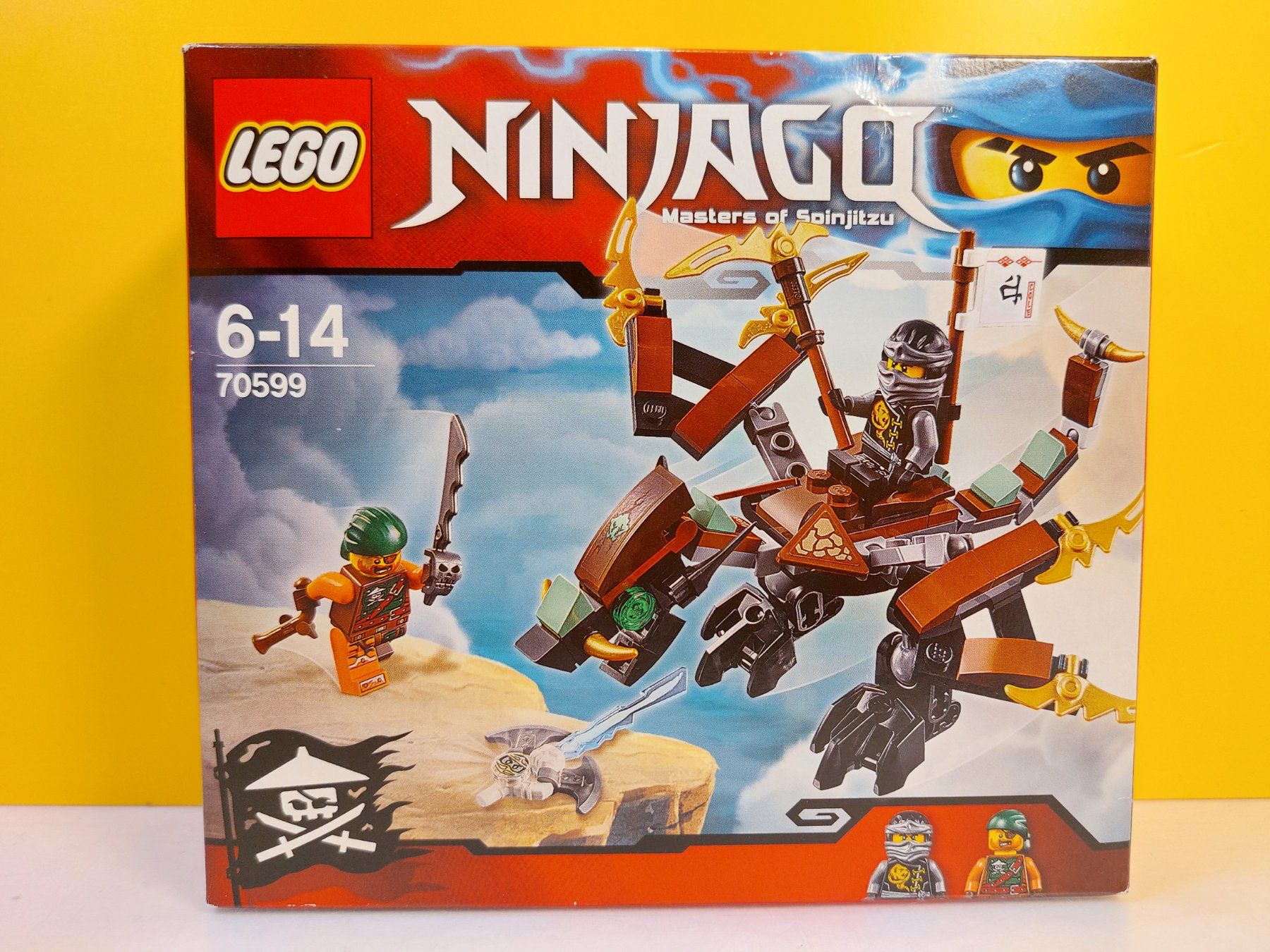 Ninjago Masters Lego 70599 Ninjago Cole's Dragon New Ninjago