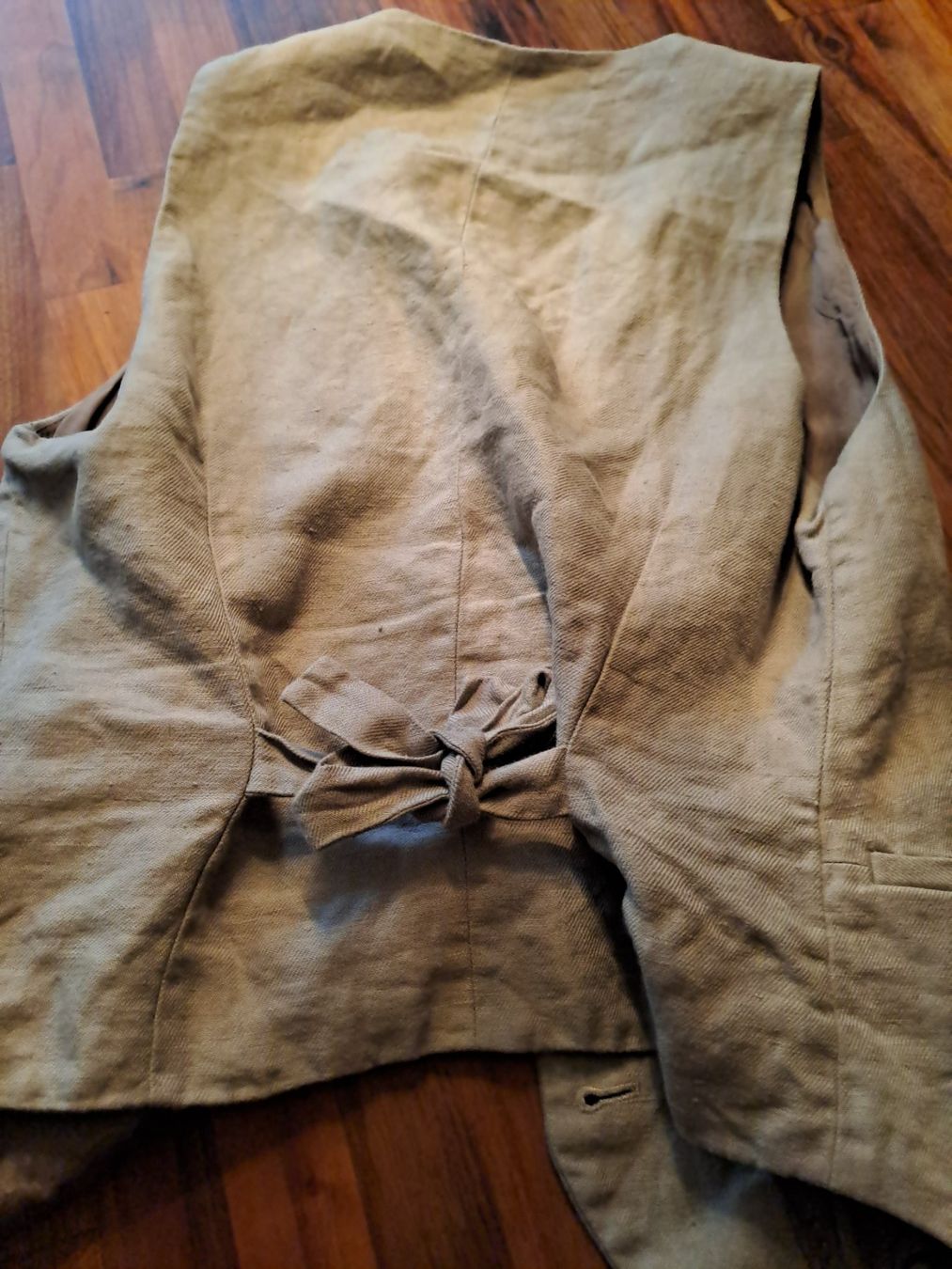 Massimo Dutti Gilet & Giacche senza maniche: Massimo Dutti Leinengilet Gr. S – Difettoso da Emdthal venduto da kasira 2