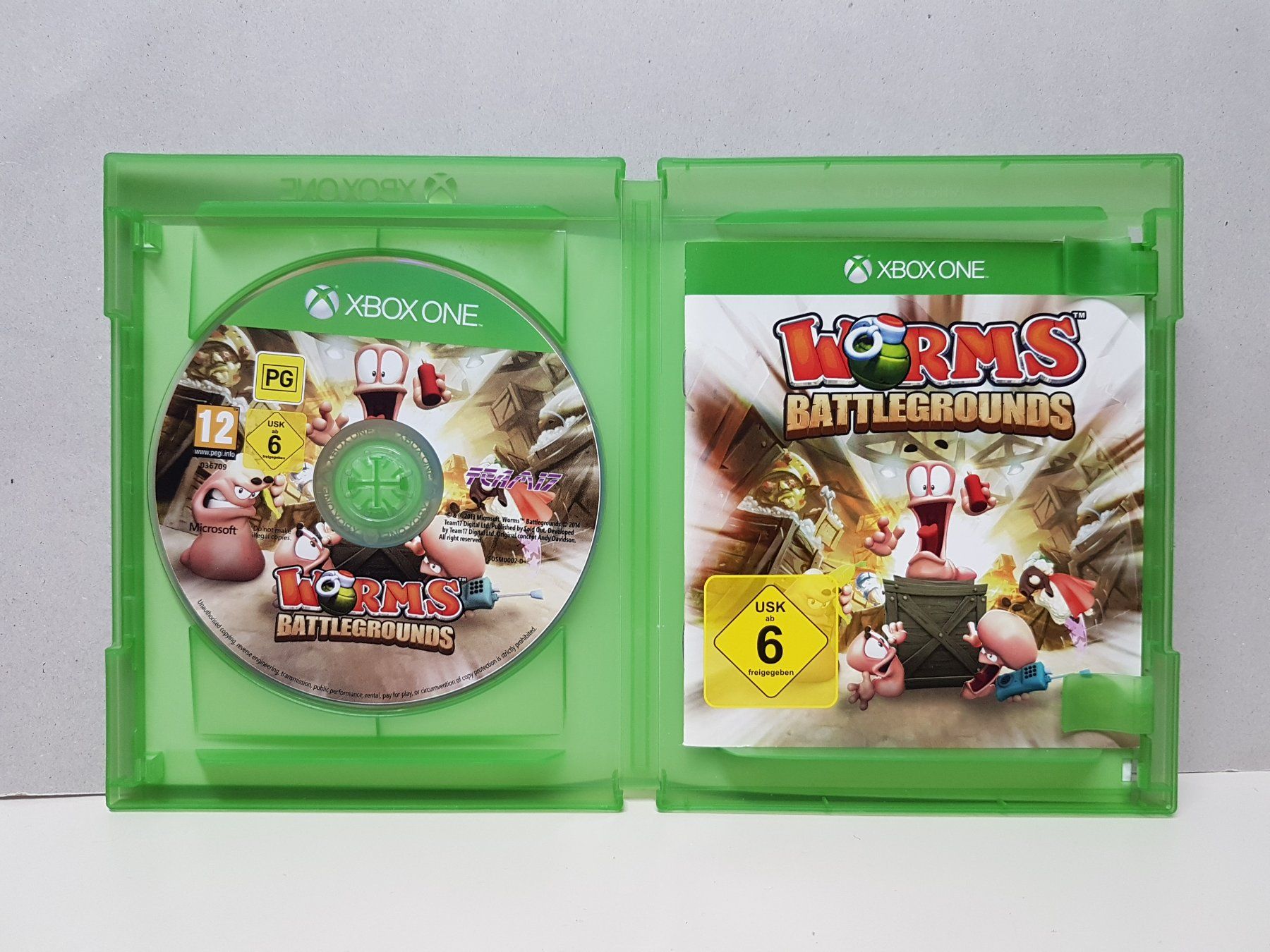 Microsoft Giochi: 😎Xbox One  Worms Battlegrounds werde Soldat – Usato da Schüpfheim venduto da Games_Spielkonsolen 1