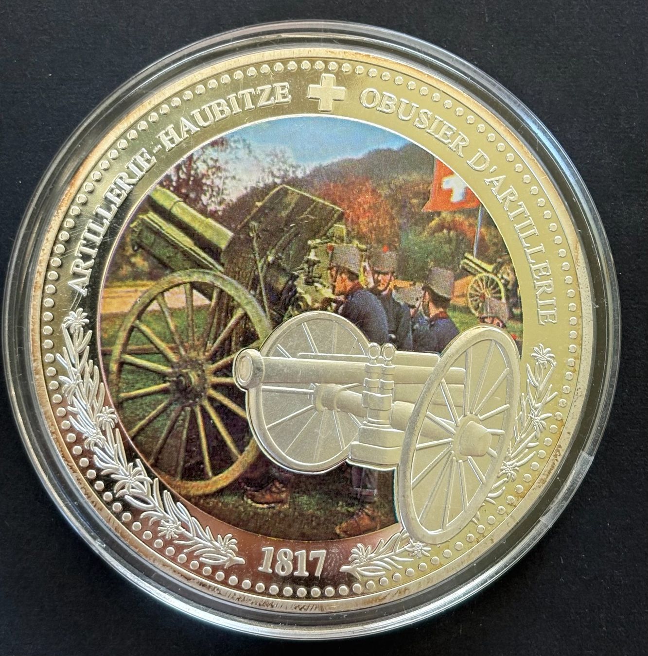 Medaglie: ARTILLERIE-HAUBITZE 1817 – Usato da Ostermundigen venduto da Wyatt-Earp