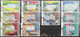 kleines Lot Automatenmarken ET und gest. ab 1.-