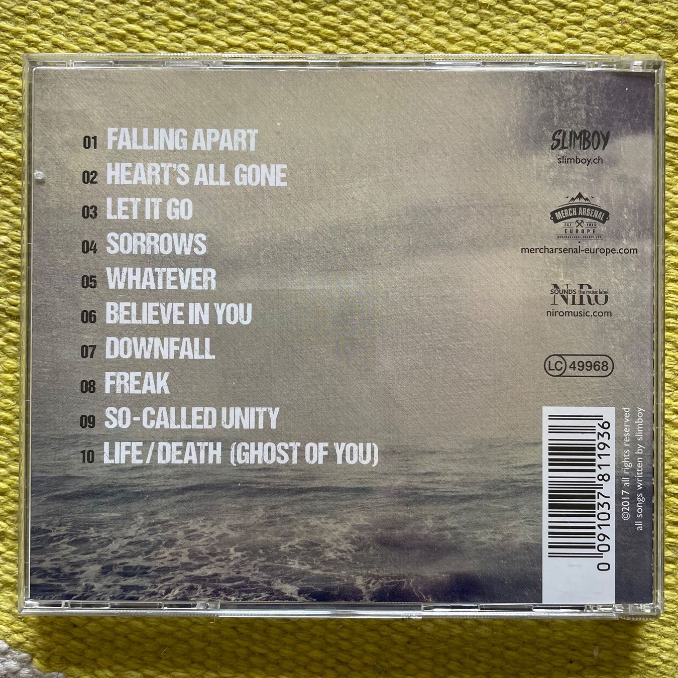 CD: SLIMBOY-SAIL ON SAILOR – Usato da Rorschacherberg venduto da CD-Roli 1