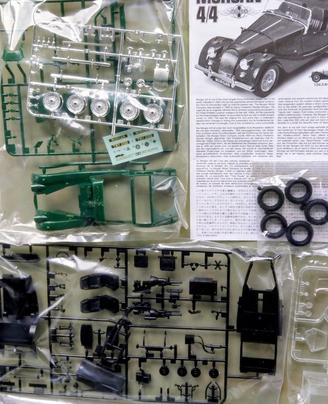 Tamiya Modellautos: Tamiya 70's Morgan 4/4 Cabrio #24170 – Neu und originalverpackt aus Châtillens von rei_y82w 5