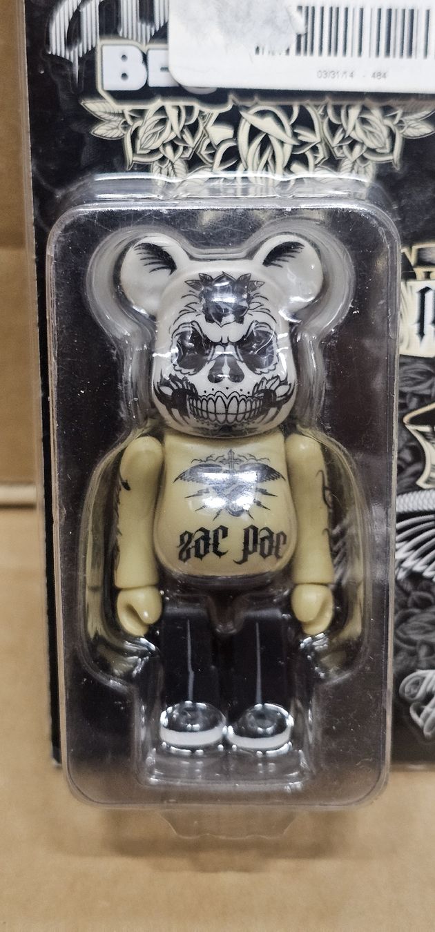 Medicom Toy Statuette: ZacPac x Maxx242 100% Bearbrick – Nuovo e nell'imballaggio originale da Cham venduto da WFRRichter