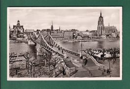 FRANKFURT - Eiserner Steg - 1954