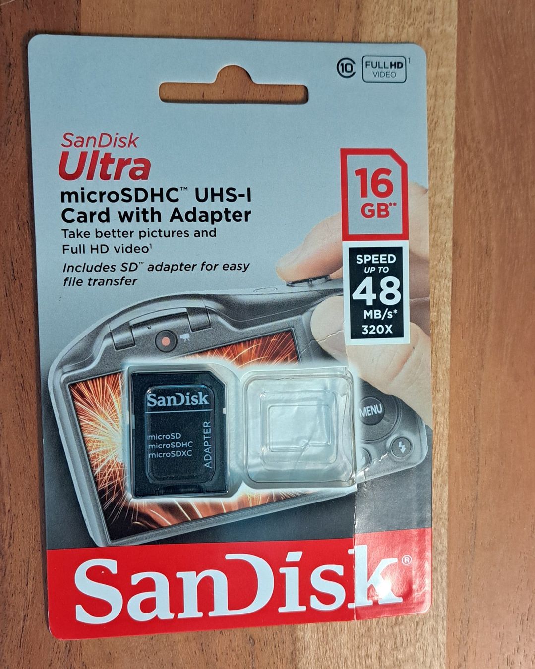 Sandisk Schede di memoria: SanDisk Ultra microSDHC 16GB mit Adapter Neu – Nuovo e nell'imballaggio originale da Dottikon venduto da Flecki8800