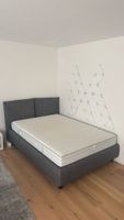 MUSS WEG Bett grau inklusive Johan Jakob Matratze gebraucht