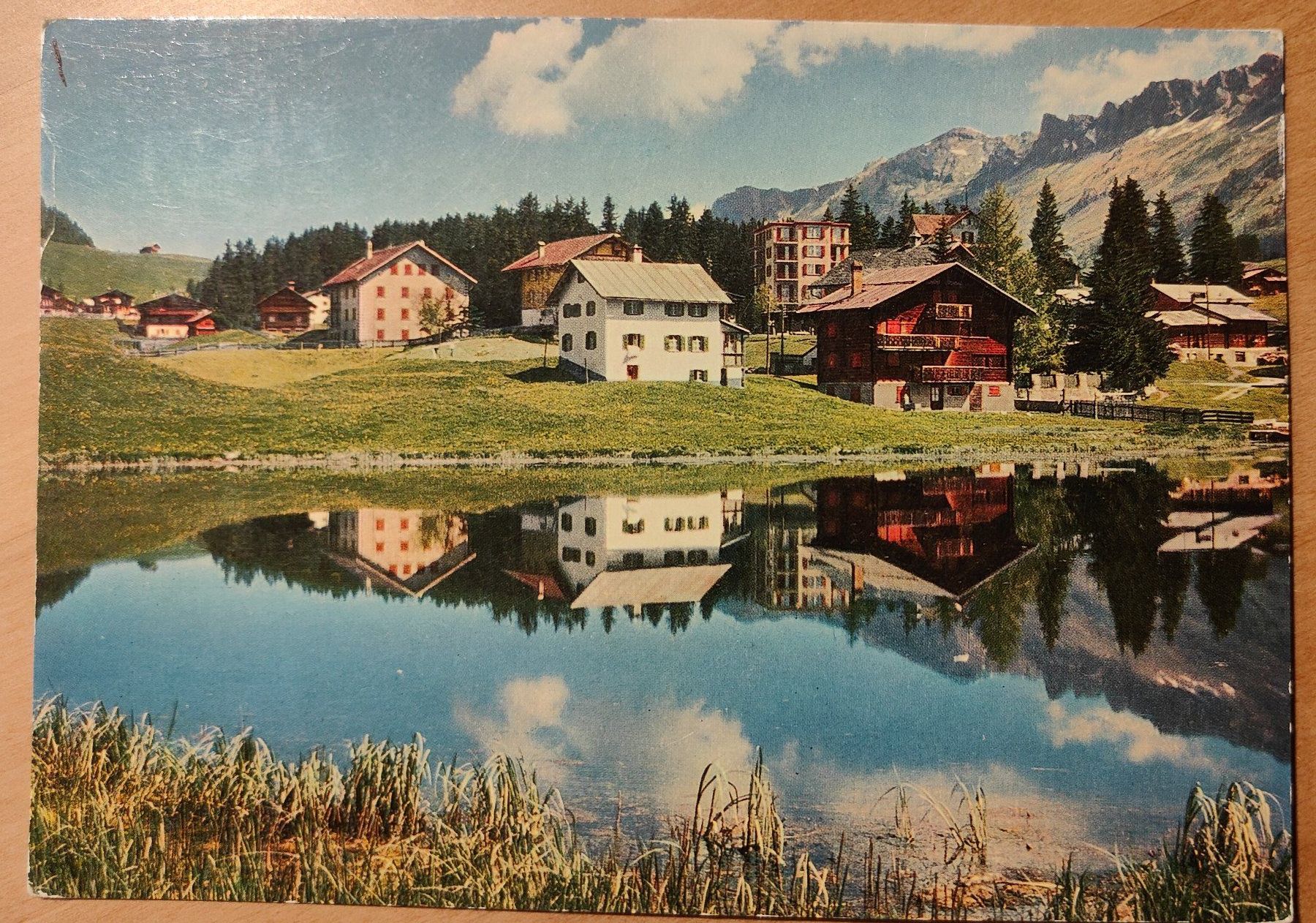 Ansichtskarten: Lenzerheide Valbella um 1980 – Gebraucht aus St. Erhard von Chaeferli6