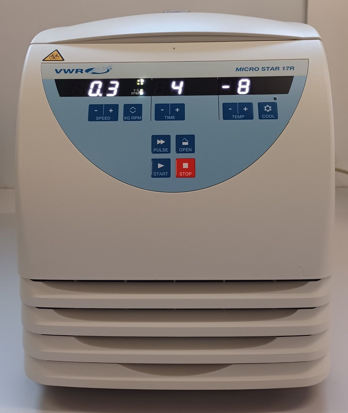 Laborzubehör: VWR Micro Star 17R Cooled laboratory centrifuge – Gebraucht aus Niederdorf von LeptonAG_Labor 1