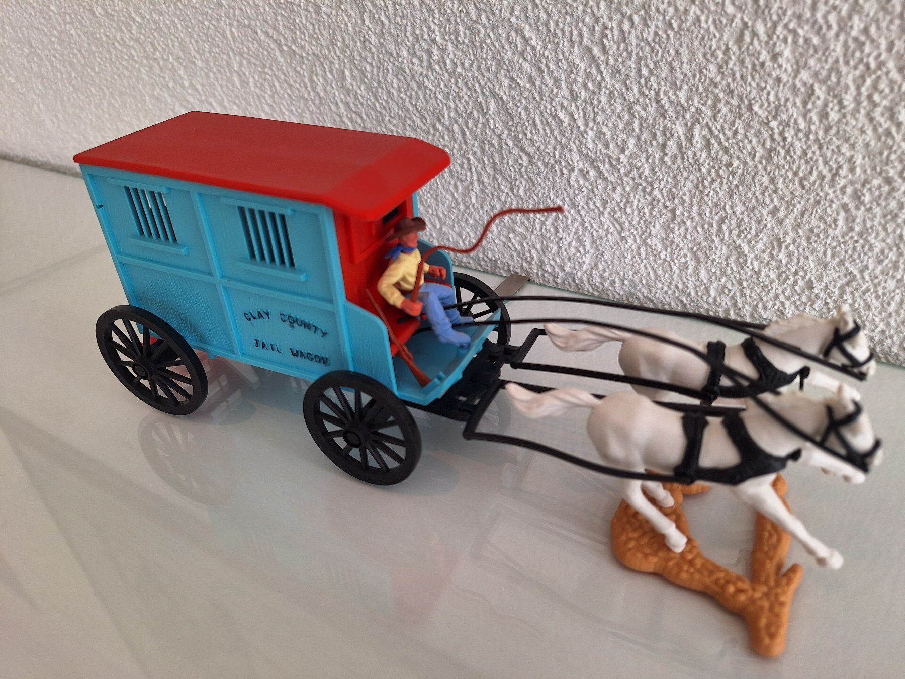 Timpo Statuette: Timpo Gefängniskutsche 2 Spänner   Lot 88 – Usato da Sissach venduto da luvama 6
