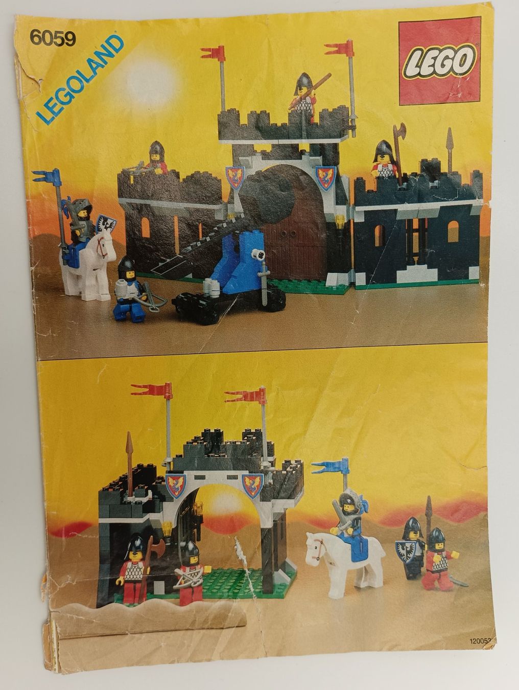 Lego Giocattoli: 6059 Knight's Stronghold – Usato da Bremgarten AG venduto da redstar69 2