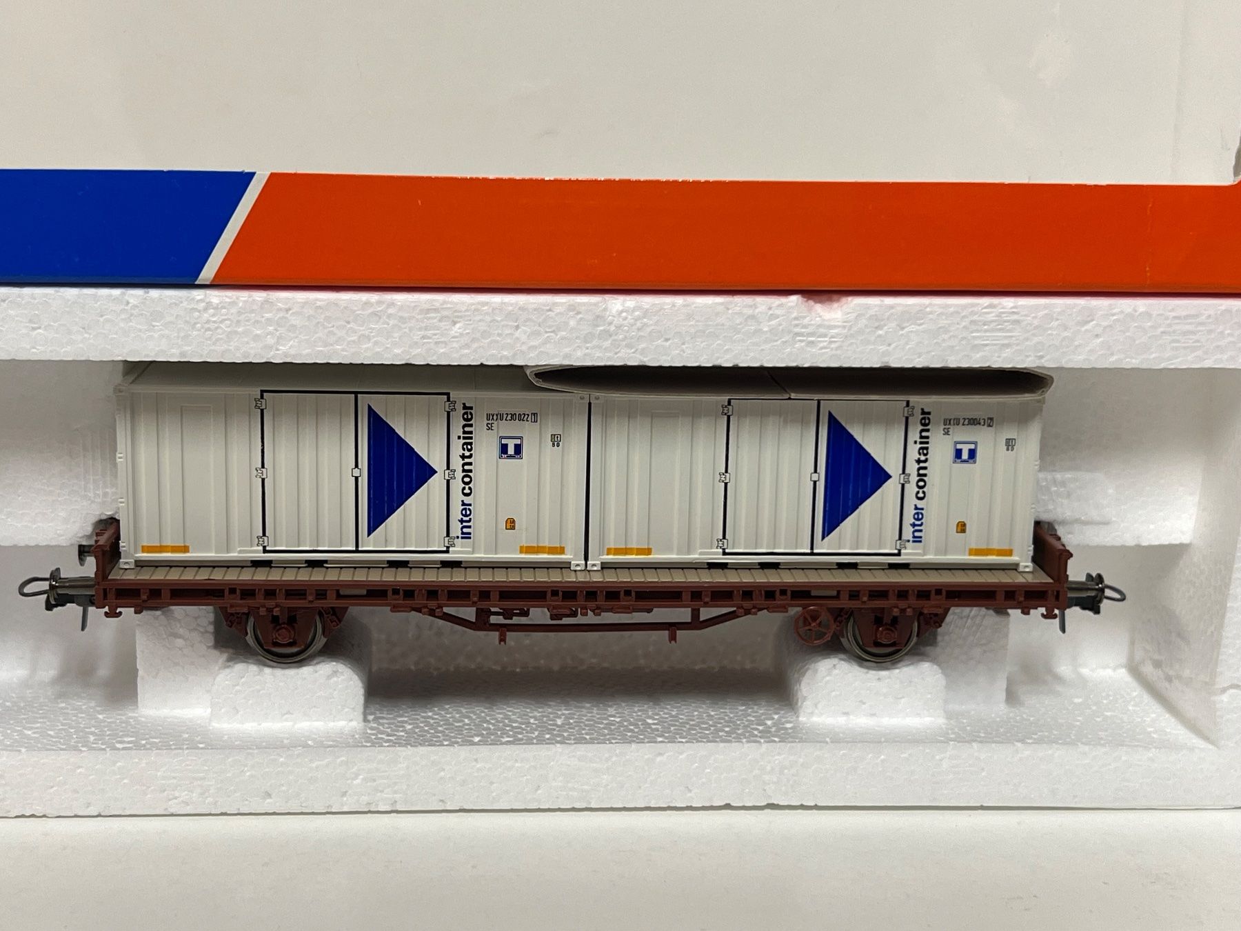 Roco Modellini di ferrovie: Roco  47098 SNCF  inter container  H0 DC – Nuovo e nell'imballaggio originale da Neuenhof venduto da ludovicco 1