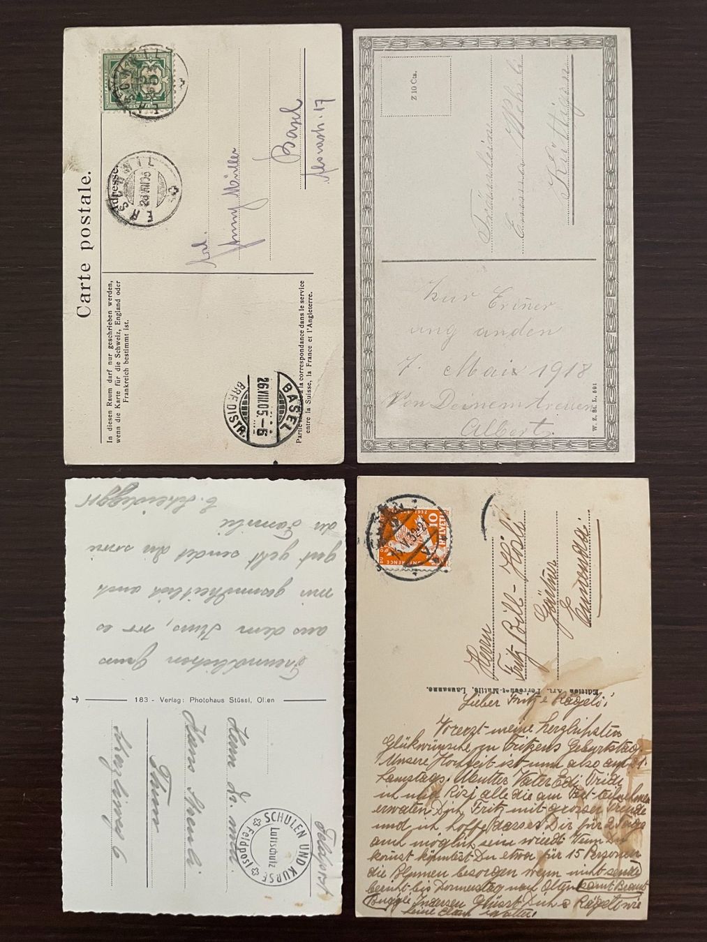 Cartoline postali: OLTEN Ortsansicht / Ortspartie, 18 Ansichtskarten – Usato da Wald ZH venduto da TLILEF 4