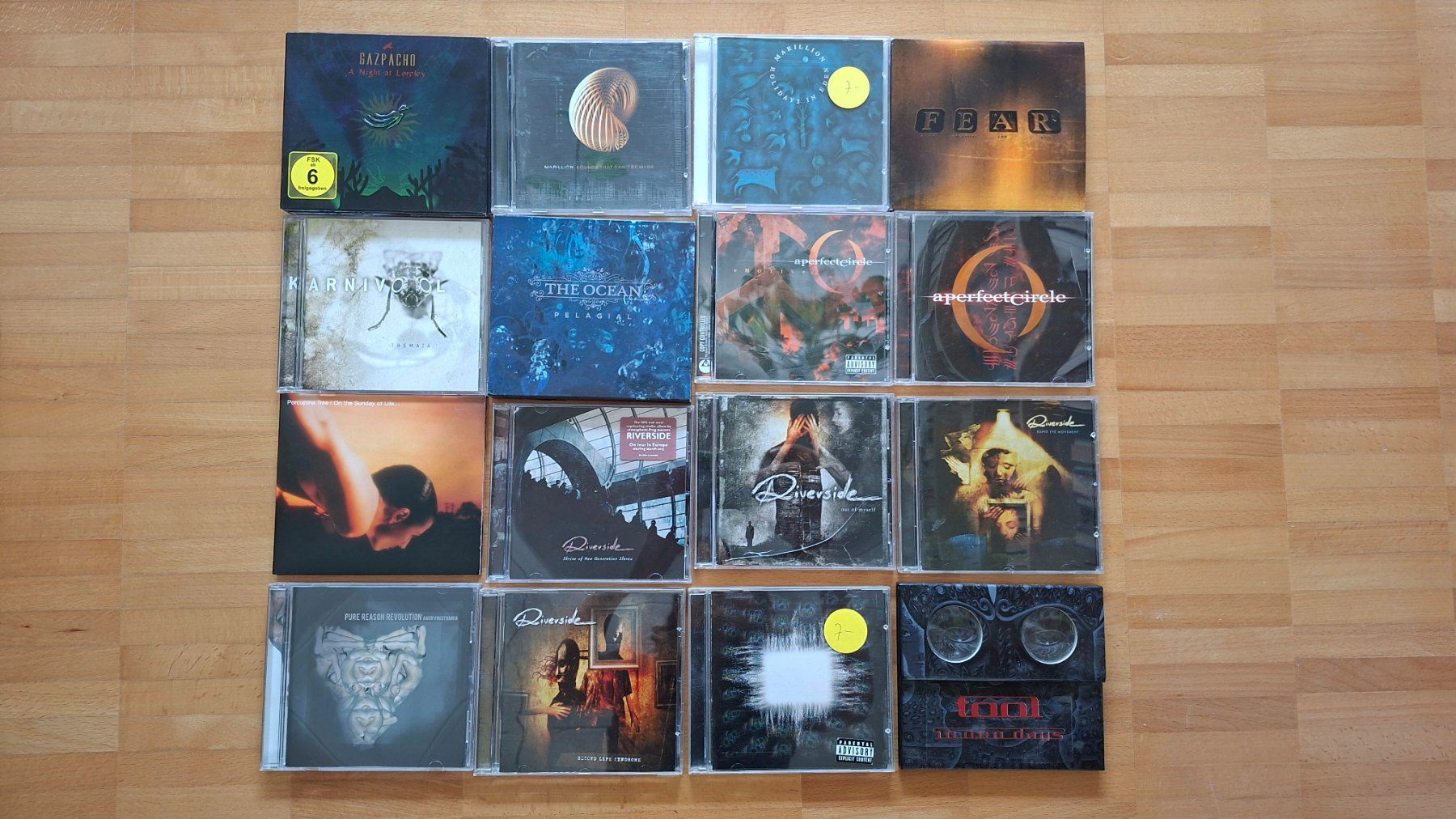 CD: CD-Paket Prog Rock – Usato da Zofingen venduto da ms_leading