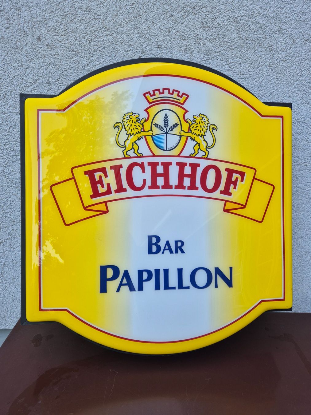 Lampade: Leuchtreklame Bier Brauerei Eichhof – Usato da St.Gallen venduto da Stocken64