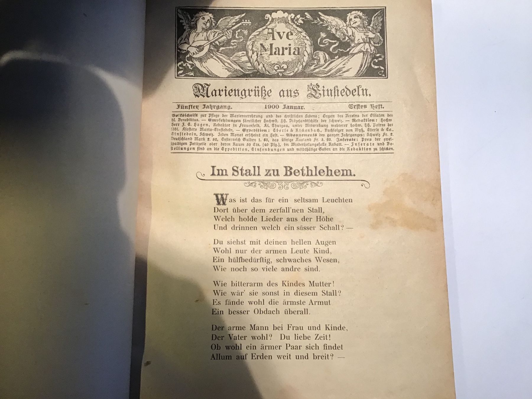 Libri: Mariengrüsse aus Einsiedeln, 1900+ – Usato da Rüti ZH venduto da Phaeton10 1