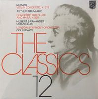 Mozart – Violinkonzert / Konzert für Flöte und Harfe (LP)