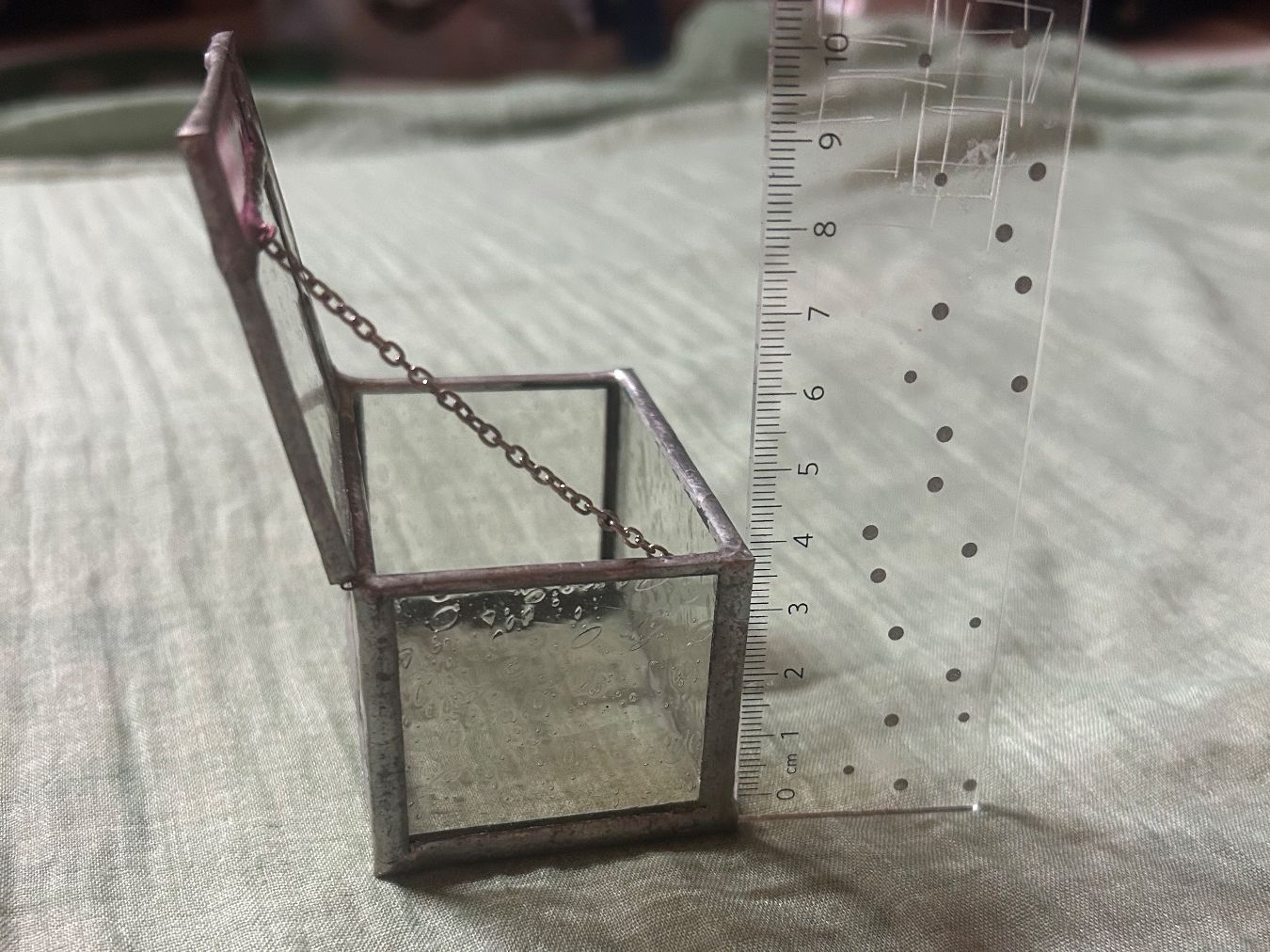Bicchieri: John Burforf Glas Schmuckdose – Usato da Riehen venduto da S______ 3