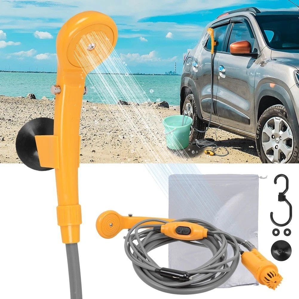 Docce: 12V Camping Dusche Brause +Tauchpumpe Auto Gartendusche – Nuovo (secondo la descrizione) da Kirchdorf AG venduto da Apost008 1