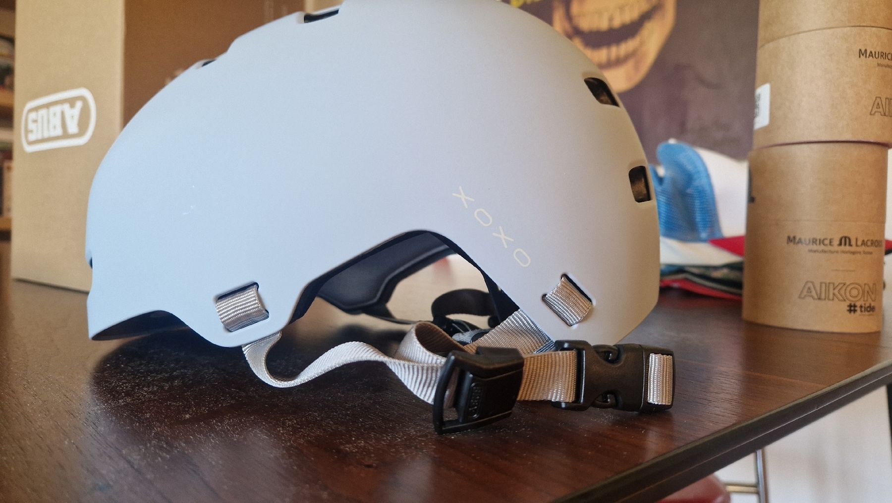 Abus Helme: Casque vélo ABUS Urban XoXo S bleu aqua, neuf – Neu und originalverpackt aus Pully von Patriciaeve 2
