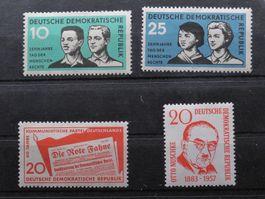 DDR 1958 Menschenrechte/KPD **