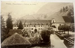 Alte AK Stans Frauenkloster u.Institut St.Klara.1942