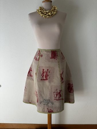 Jupe Hoss Taille 40 imprimé vintage bon état