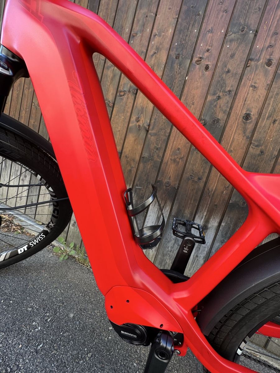 Thömus Biciclette: Thömus Twinner CT E1  Carbon XT Rot top Zustand – Usato da Solothurn venduto da Leo2207 5