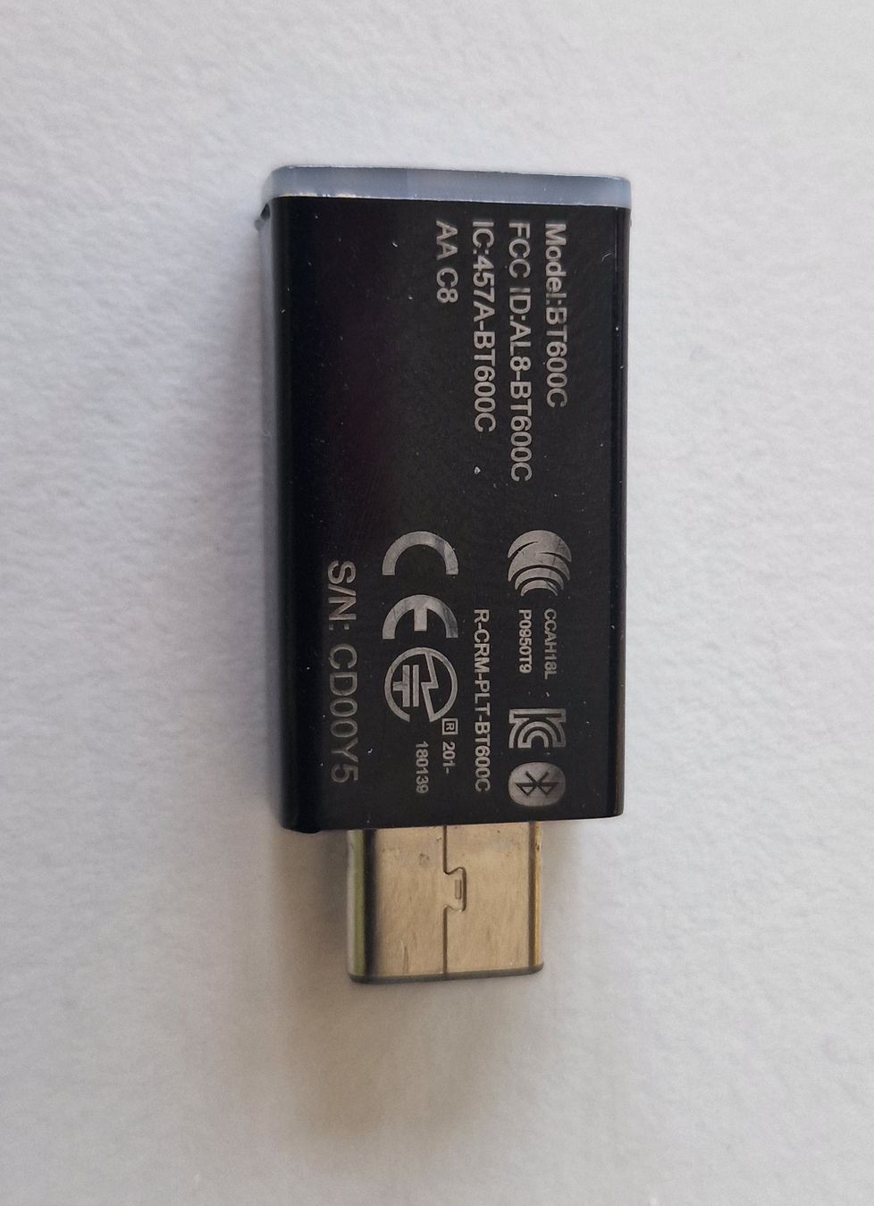 Unità & Adattatore: Plantronix /HP Poly BT600C USB-C Bluetooth Receiver – Usato da Gerlafingen venduto da dulifuli