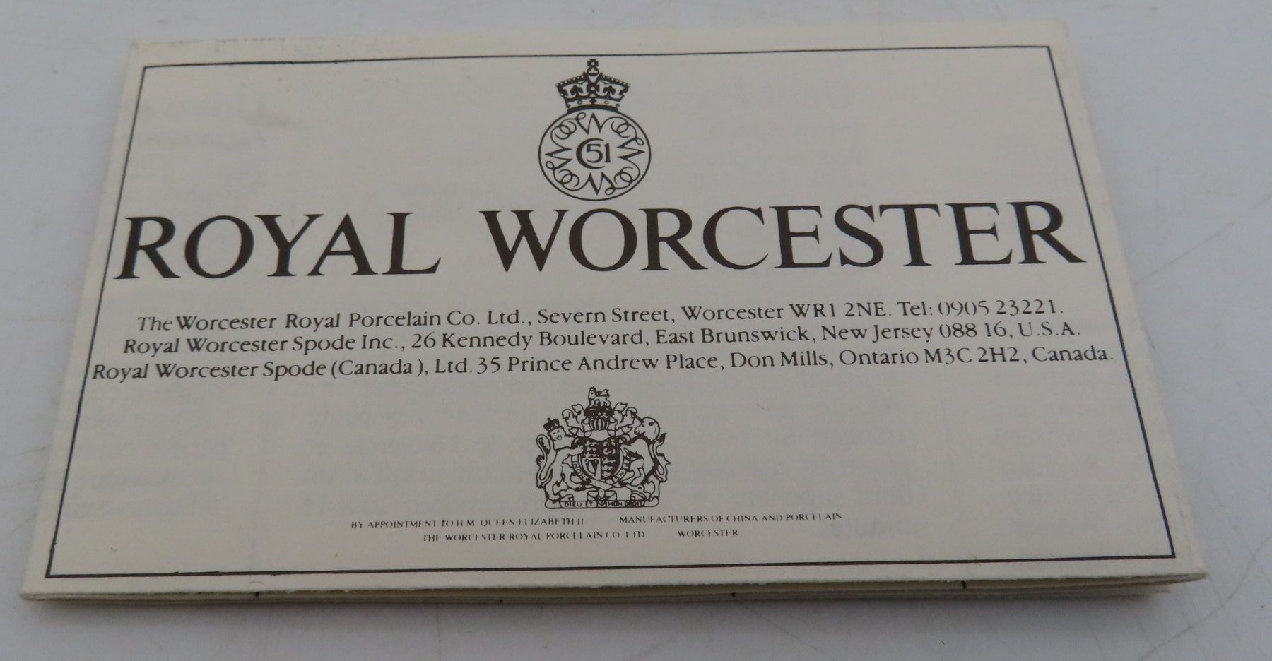 Royal Worcester Autre vaisselle: Royal Worcester Egg Coddler – D'occasion à Reinach BL par WBZ-Flohmarkt 6