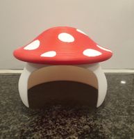 Reptilien- /Amphibienhöhle "Pilz", 3D Druck