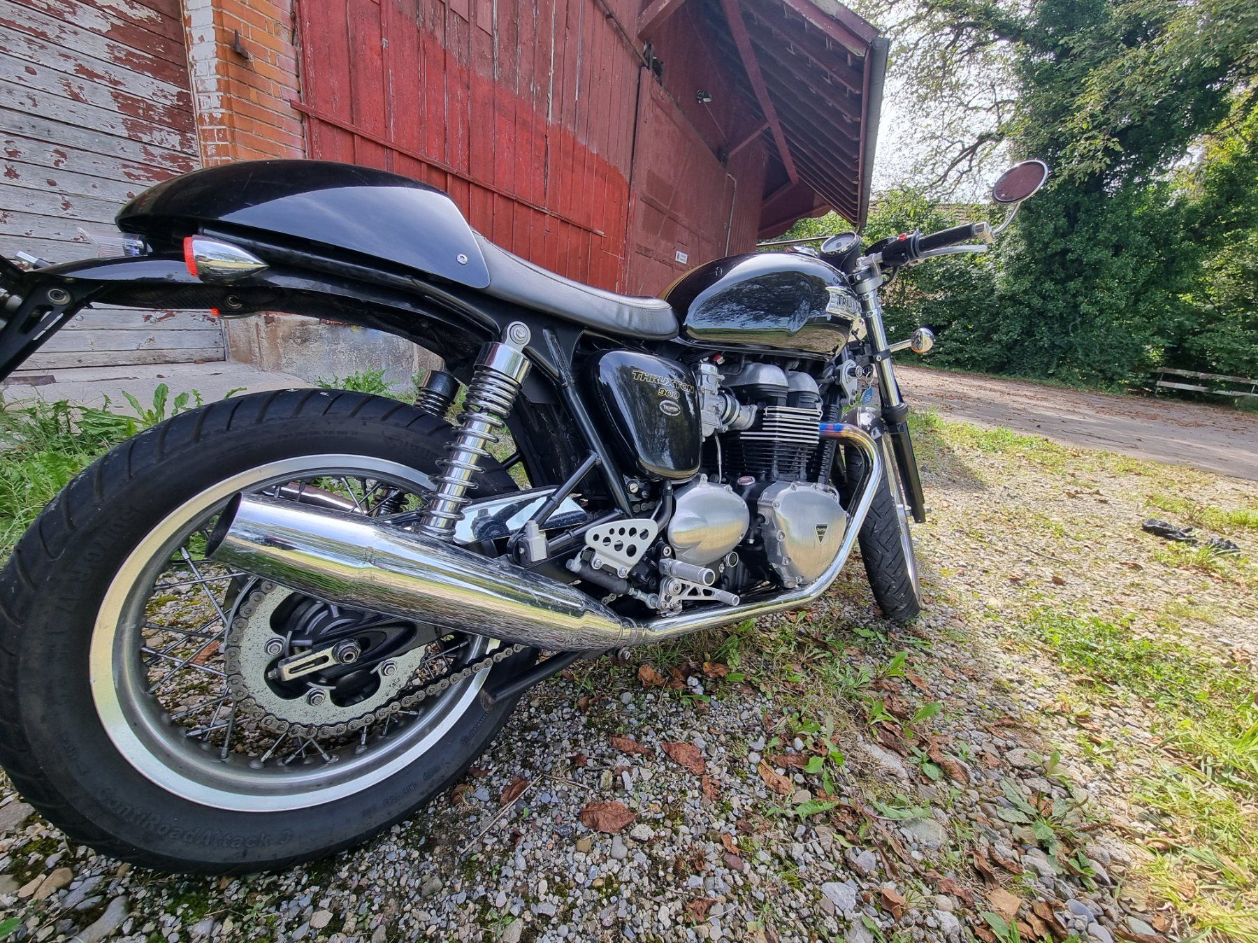 Triumph Strada: Triumph Thruxton 900 – Usato da St. Gallen venduto da Shokoloko 9