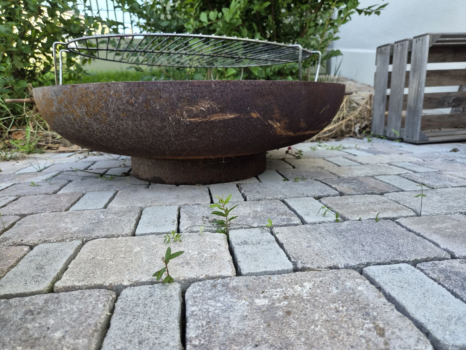 Bracieri: Brasero avec grille de cuisson  – Usato da Crissier venduto da nkummer1 4