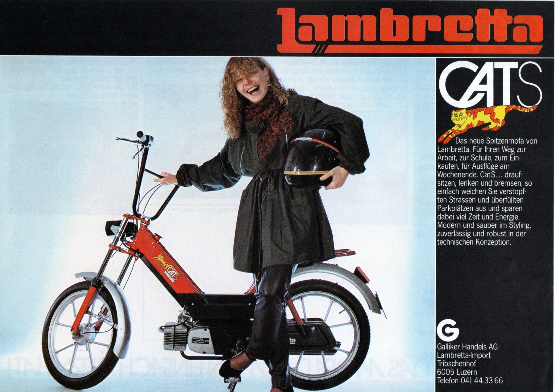 Lambretta Ciclomotori: Lambretta Cats Mofa - Originalprospekt – Usato da Malans GR venduto da Chueche427