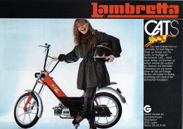 Lambretta Cats Mofa - Originalprospekt