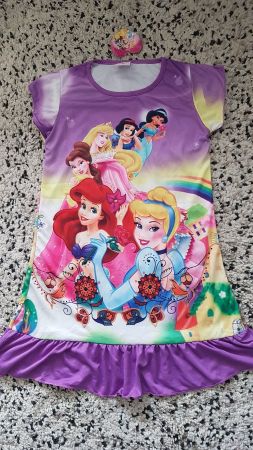 Princesse: 1 robe violet L NEUF
