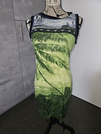 Kleid Sportalm mit Print und Zootier-Muster Grösse 36