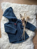 TCHIBO Fleecejacke mit Musselinfutter in der Kapuze Gr.74/80