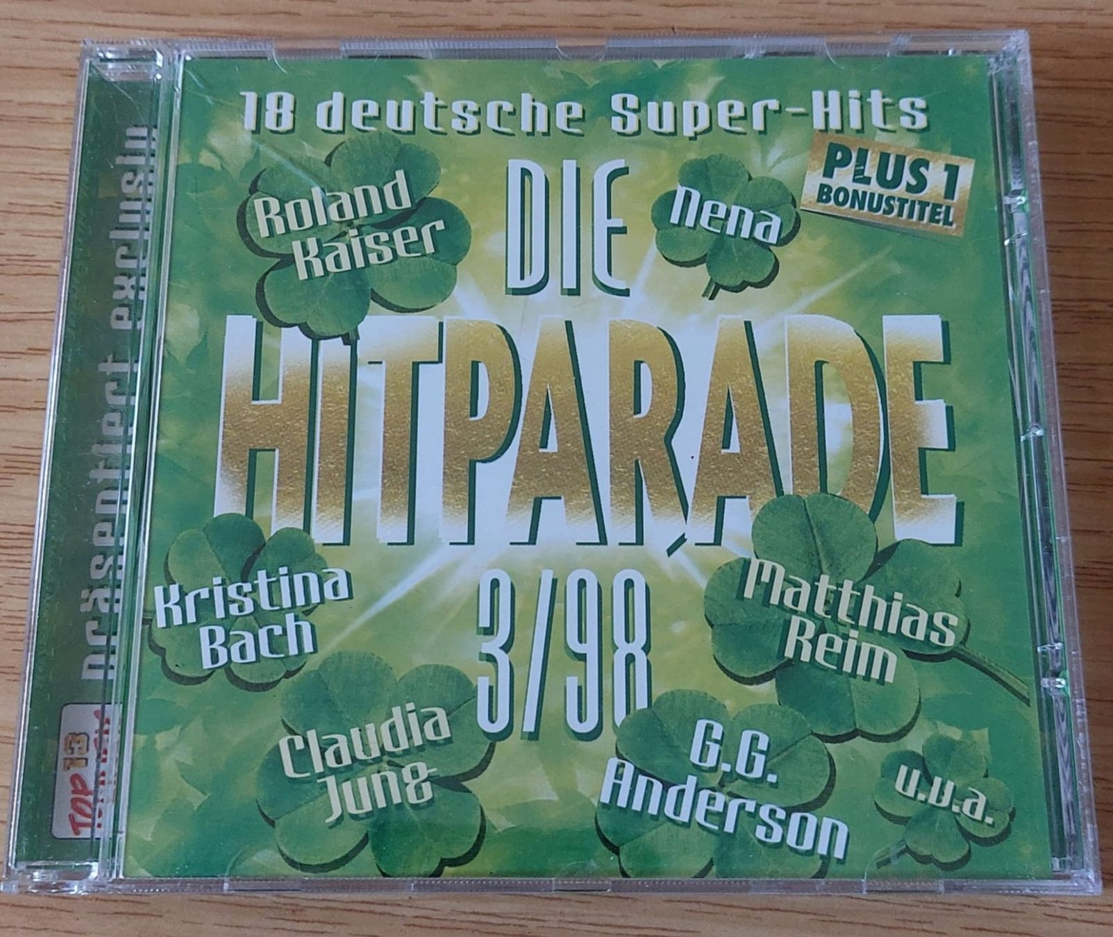 CD: CD - Die Hitparade 3/98 - 18 deutsche Super Hits – Usato da Urtenen-Schönbühl venduto da Kahru
