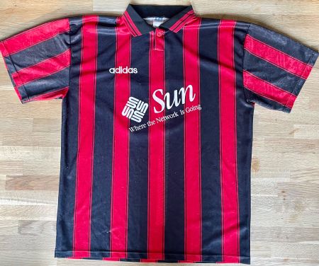 Adidas Fussball Trikot, Grösse L, Retro