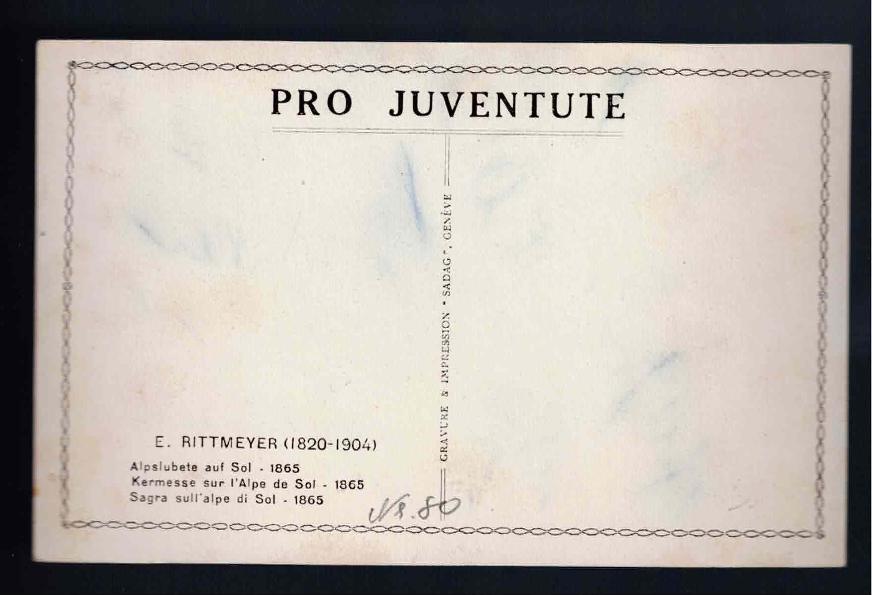 Tutti i francobolli: Pro Juventute – Nuovo (secondo la descrizione) da Koblenz venduto da Markenhimmel 1
