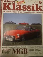 Motor Klassik 6/87 MG B Bugatti 57 NSU TT TTS Volvo P1800 xx