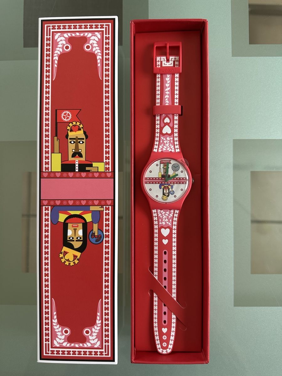 Swatch Smartwatch: Auktionärs Swatch 2022 – Nuovo e nell'imballaggio originale da Wettingen venduto da Baggi7