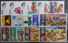 Grenada British ex. Kat. 350-374 gest. 1970