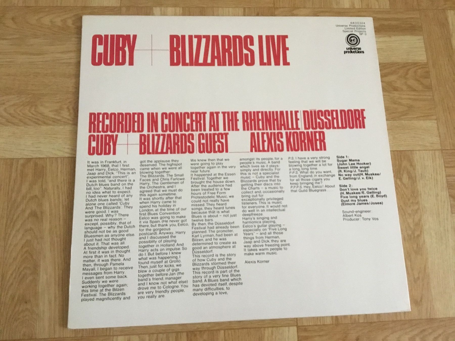 Schallplatten: Cuby + Blizzard live / Limited edition – Neu (gemäss Beschreibung) aus Kreuzlingen von Schuggerman 1
